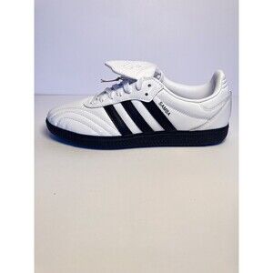Size 6 W - Adidas Samba LT Patent Leather Pack - White W - JI2706